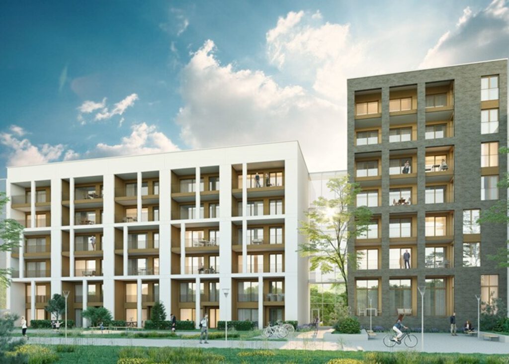 Swietelsky Baugesellschaft mbH - Wohnen am Kunstpark - 7.200qm Zementestrich